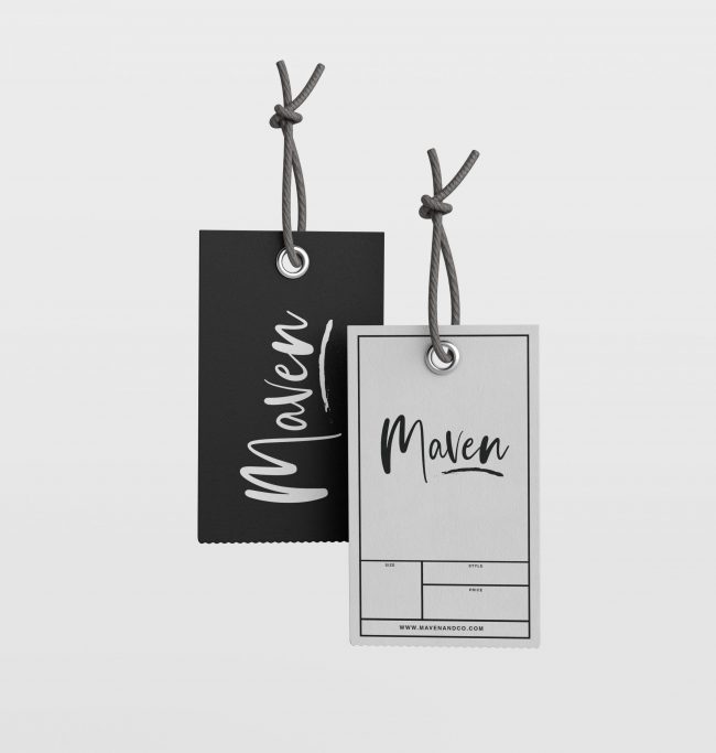 Floating Tag Mockup by Anthony Boyd Graphics